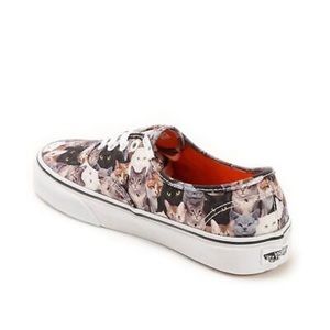 Rare Vans ASPCA kitty print